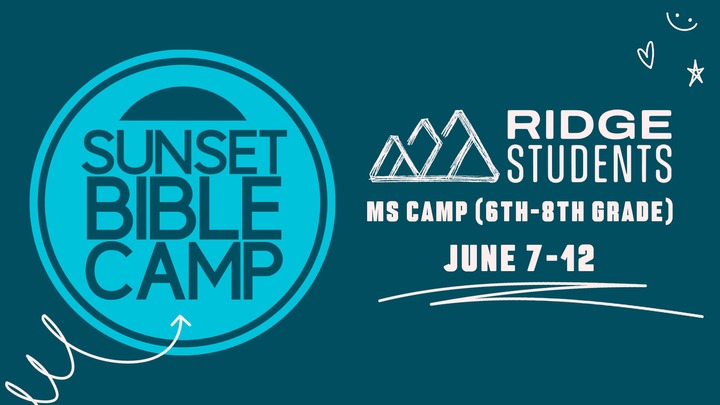 BA - MS Sunset Bible Camp (6th-8th Grade) logo