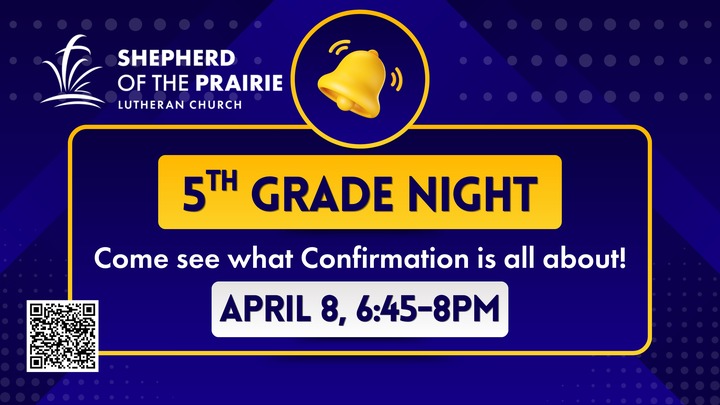Confirmation 5th Grade Night logo