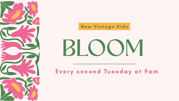 Bloom: Playdate with a Purpose logo