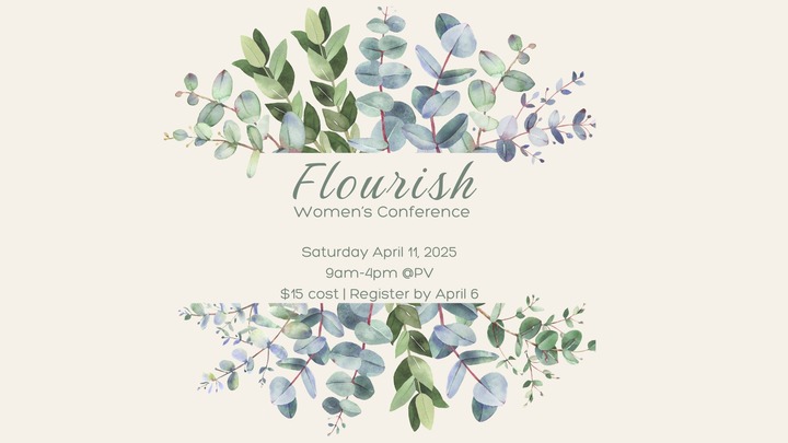 Flourish: Women's Conference logo