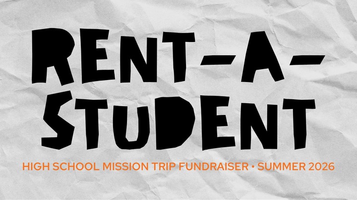 Rent-A-Student | High School Mission Trip Fundraiser logo