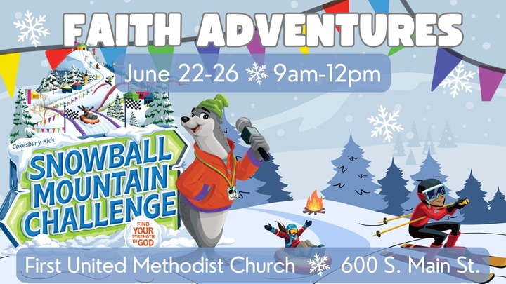 Faith Adventures 2026 Snowball Mountain Challenge logo
