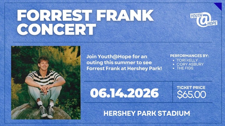 Youth@Hope: Forrest Frank Concert logo