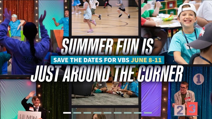 VBS 2026 Adult Volunteers and Teen Helpers logo