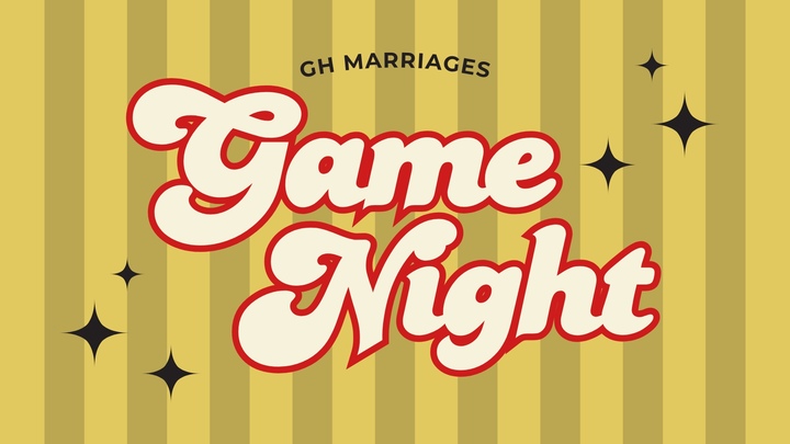 GH Marriages: Game Night logo