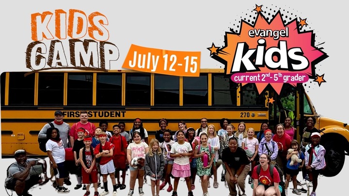 Evangel Kids Camp 2026 logo