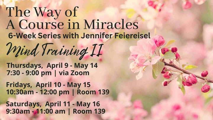 The Way of a Course of Miracles - Mind Training II logo