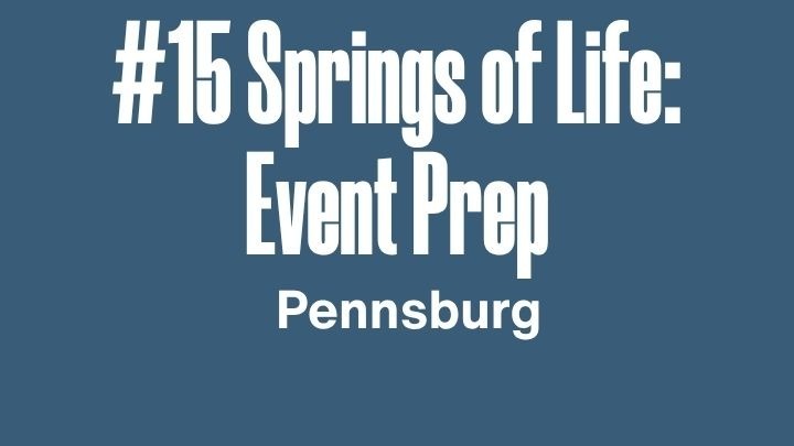 April 2026 BDOS #15  - Springs of Life: Event Prep logo