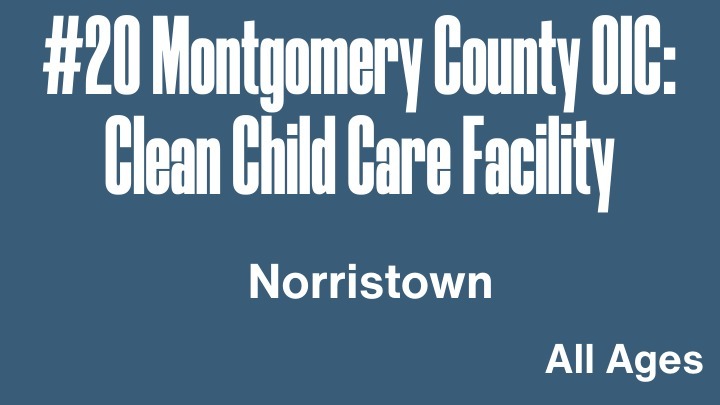 April 2026 BDOS #20  - Montgomery County OIC: Clean Child Care Facility logo