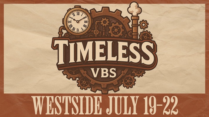 WESTSIDE VBS 2026: TIMELESS logo