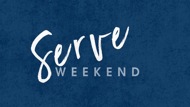 Serve Weekend April 11-12, 2026 logo