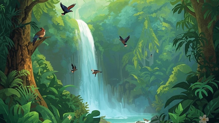 VBS: GulfKids Goes Into the Rainforest logo