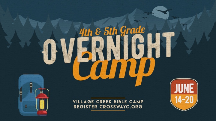 4th & 5th Grade Camp at VCBC logo