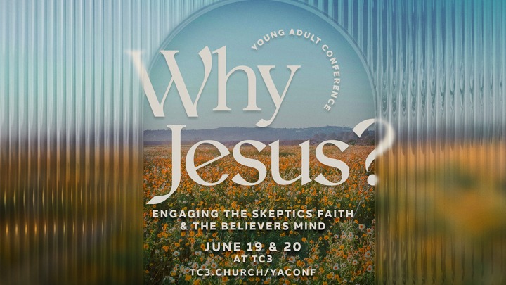 Why Jesus? Young Adult Conference logo