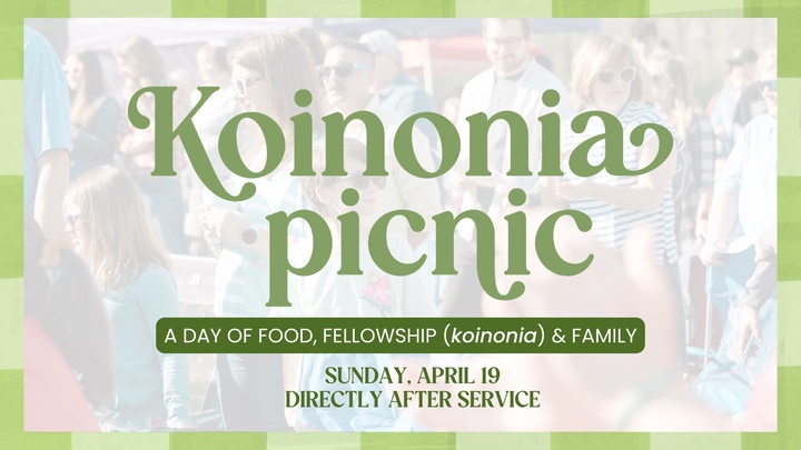 "Koinonia" Spring Picnic  logo