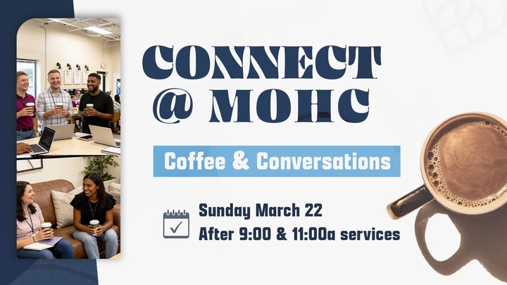 Connect@MOHC - Coffee and Conversations logo