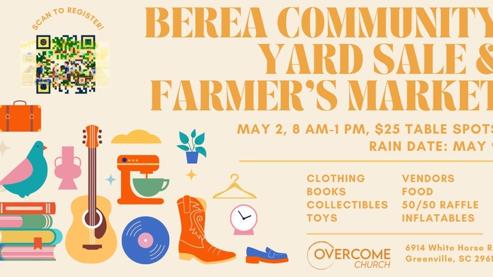 Berea Community Yard Sale and Farmer's Market logo
