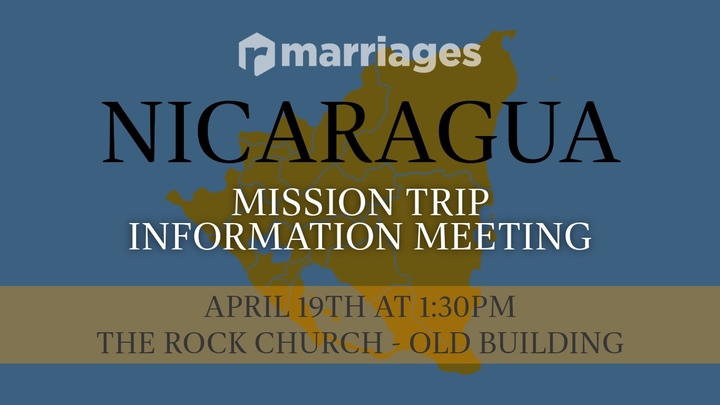 Nicaragua Mission Trip Informational Meeting logo