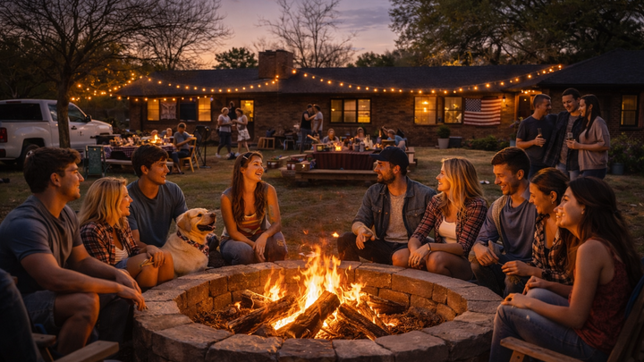 Young Adult Campfire! logo