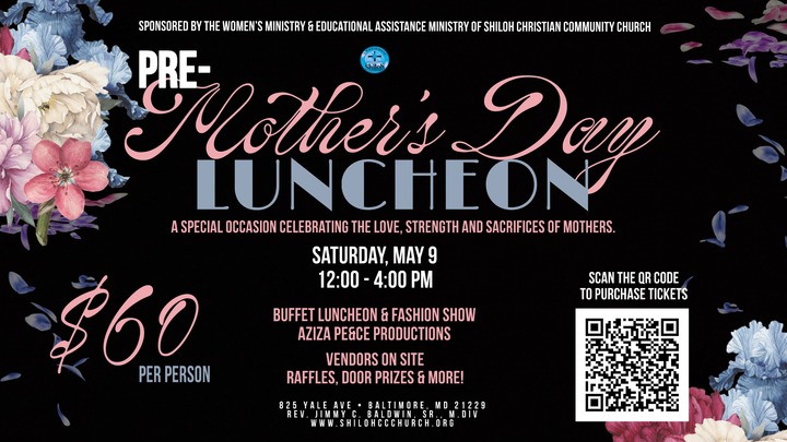 Pre-Mother's Day Luncheon & Fashion Show logo