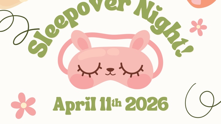 Middle School Girls' Sleepover logo