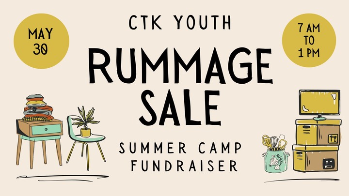 YOUTH | RUMMAGE SALE FUNDRAISER logo