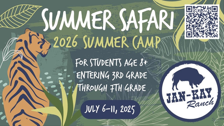 Summer Safari Jr Camp 2026 logo