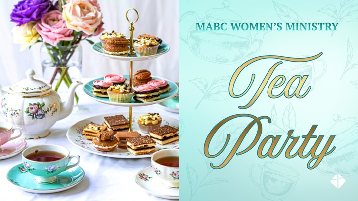 WOMEN'S MINISTRY | Tea Party  logo