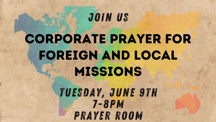 Missions Prayer Night logo