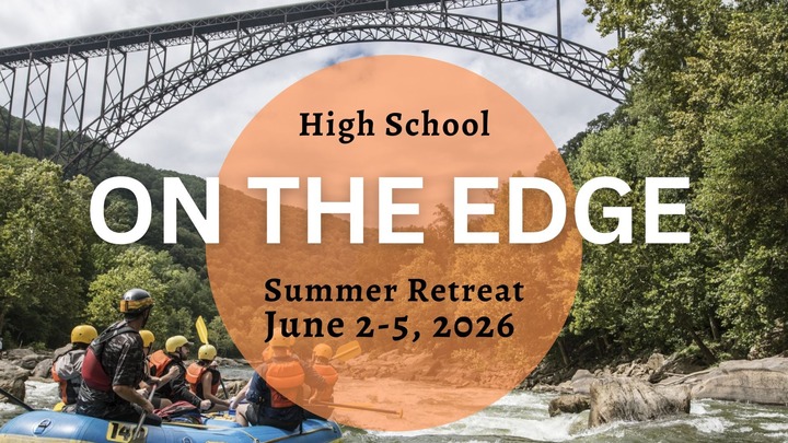 On the Edge | High School Retreat  logo