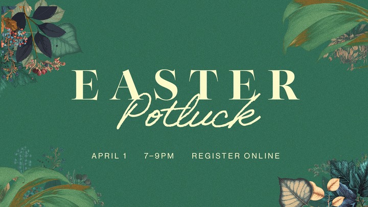 Easter Potluck logo