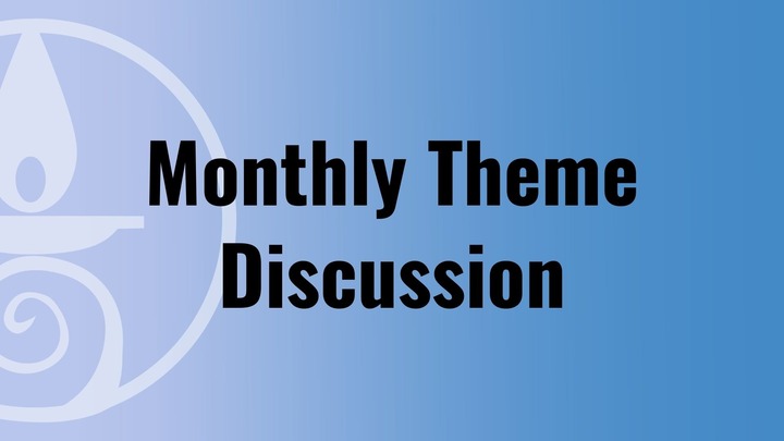 Monthly Theme Discussion: Pluralism logo