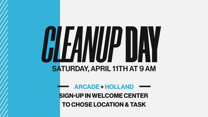 CleanUp Day (Arcade & Holland) logo