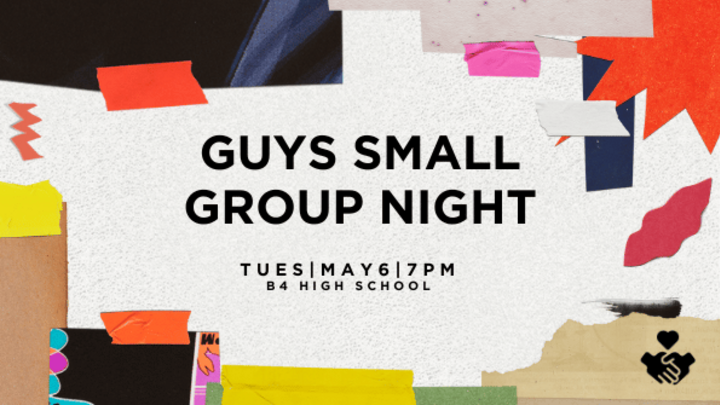 Guys small group night logo