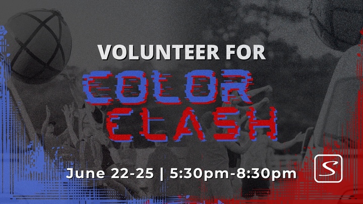 2026 Color Clash Volunteers logo
