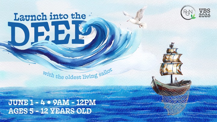 VBS: Launch into the Deep 2026 logo