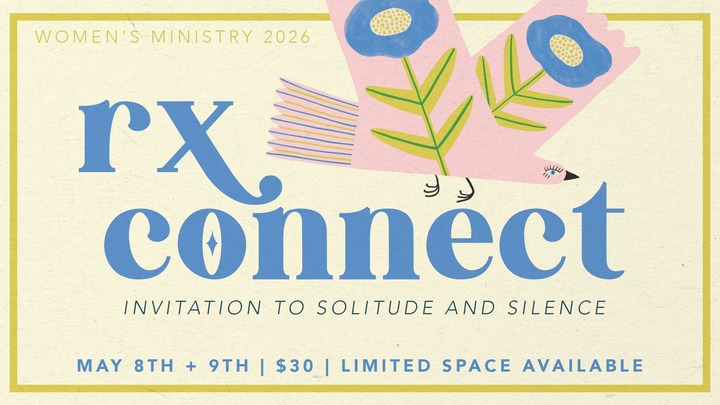 Women's RX Connect | An Invitation to Silence + Solitude logo