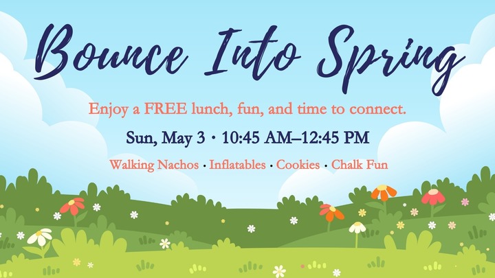 Bounce Into Spring  logo