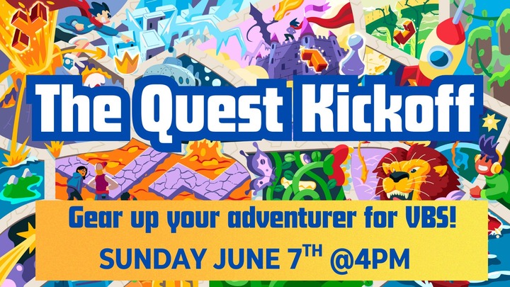 The Quest Kickoff - VBS 2026 logo