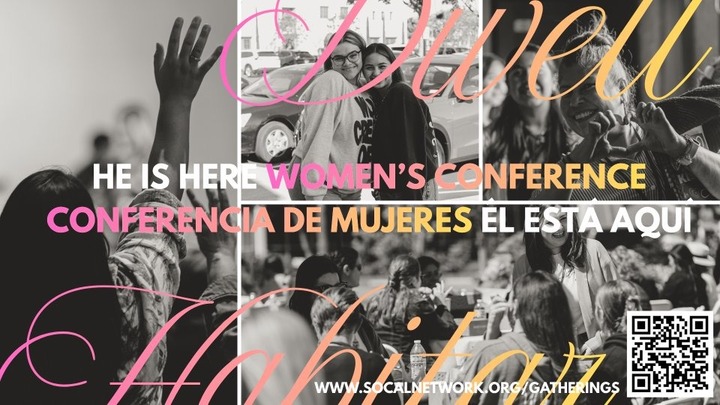 So-Cal Network Spring Conference. He Is Here! logo