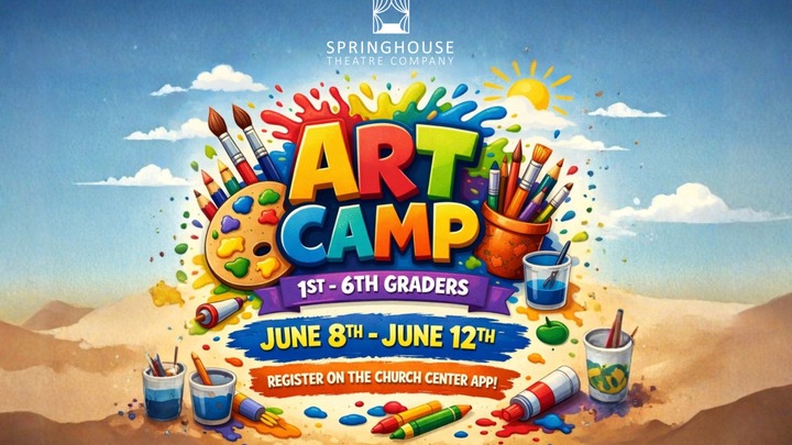 ART CAMP (GRADES 1-6) logo
