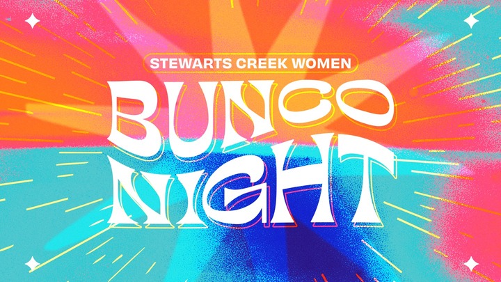 Stewarts Creek Women's Ministry Bunco Night – May 1 logo