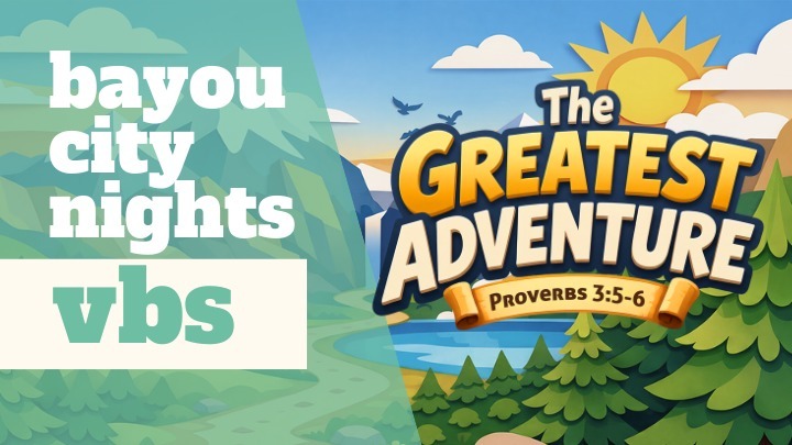 Bayou City Nights | VBS | Spring Branch logo