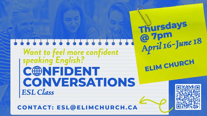 ESL Confident Conversations Class logo