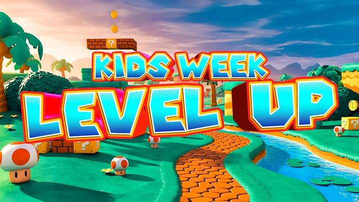 Kids Week 2026: Level Up logo