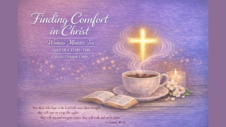 Women's Tea - Finding Comfort in Christ logo