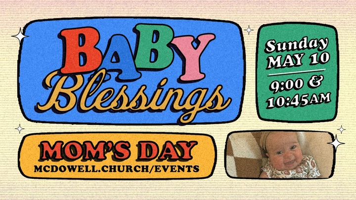 Mother's Day Baby Blessing logo