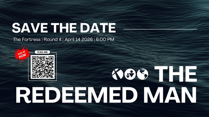 The Fortress (Round 4) - The Redeemed Man logo