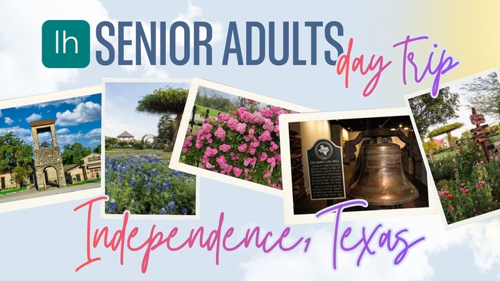 Senior Adult Day Trip: Independence, Texas logo