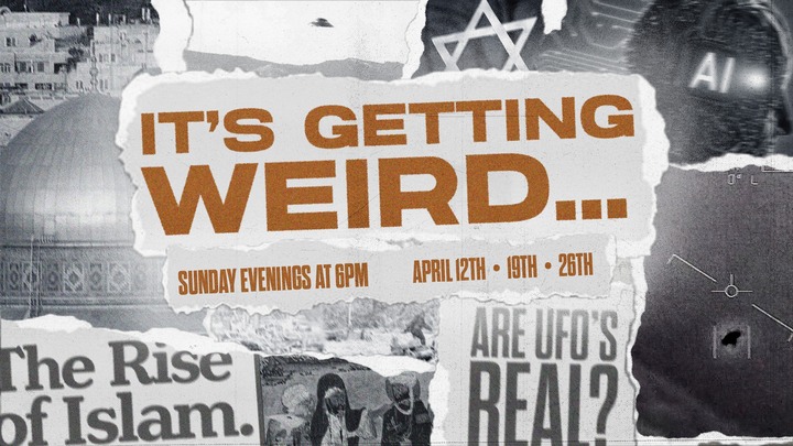 Islam, Aliens, and AI - Sunday Evening Service logo